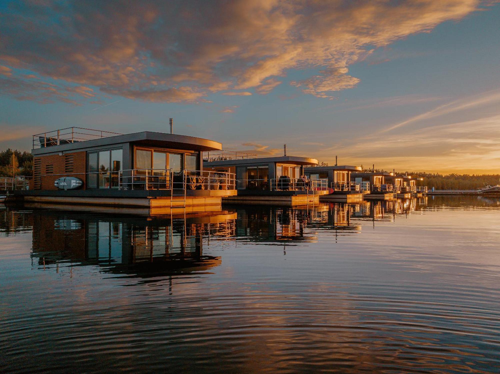 Floatinghouses Baerwalder See Klitten Exterior foto